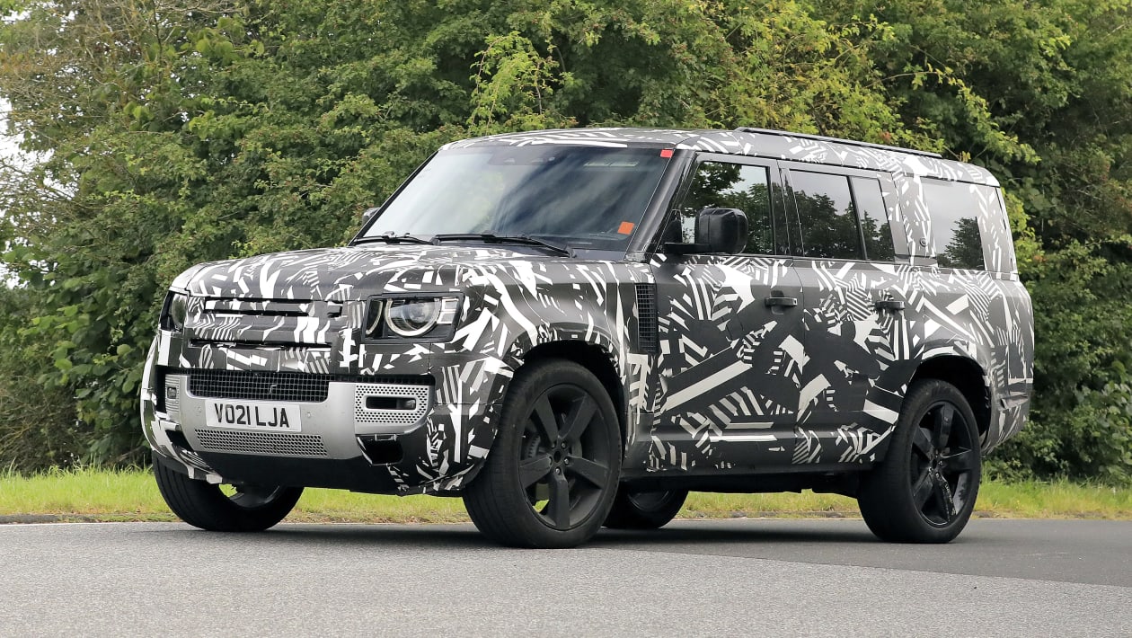 New supersized Land Rover Defender 130 8seater spotted on test Auto